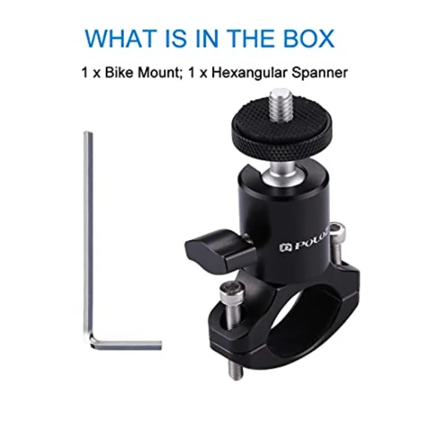 Uchwyt kierownicy PULUZ do kamery GoPro, motocyklowy uchwyt rowerowy, aluminiowy adapter do kamery rowerowej, uchwyt do GoPro Hero 12 11