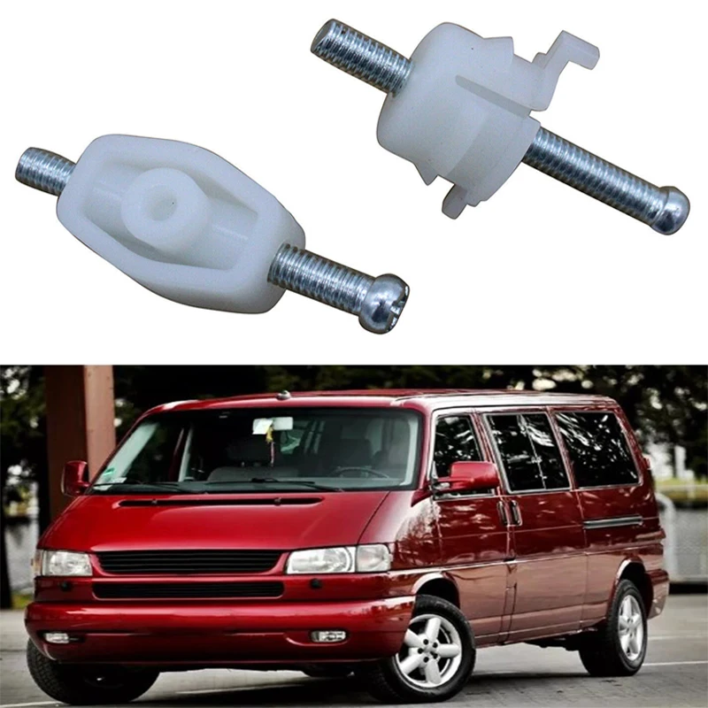 Front Headlight Adjusting Clip Screw Set White #701941141A Fit For VW TRANSPORTER CARAVELLE EUROVAN BUS T4 1990 199-2002 2003