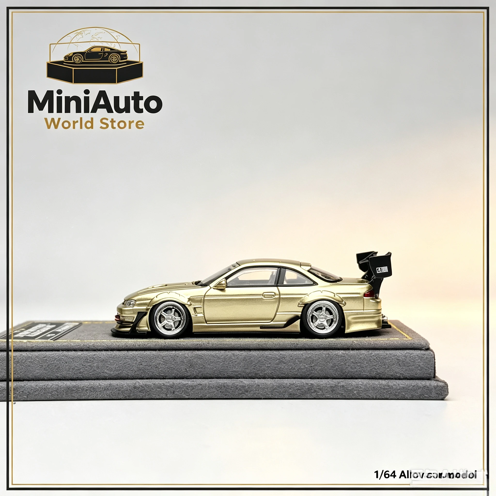 Mortal 1:64 Daytime S14 GT-SPEC V1 SEIJI OOKAWARA Scale Model of Automobile for Collection, Decoration or Gift