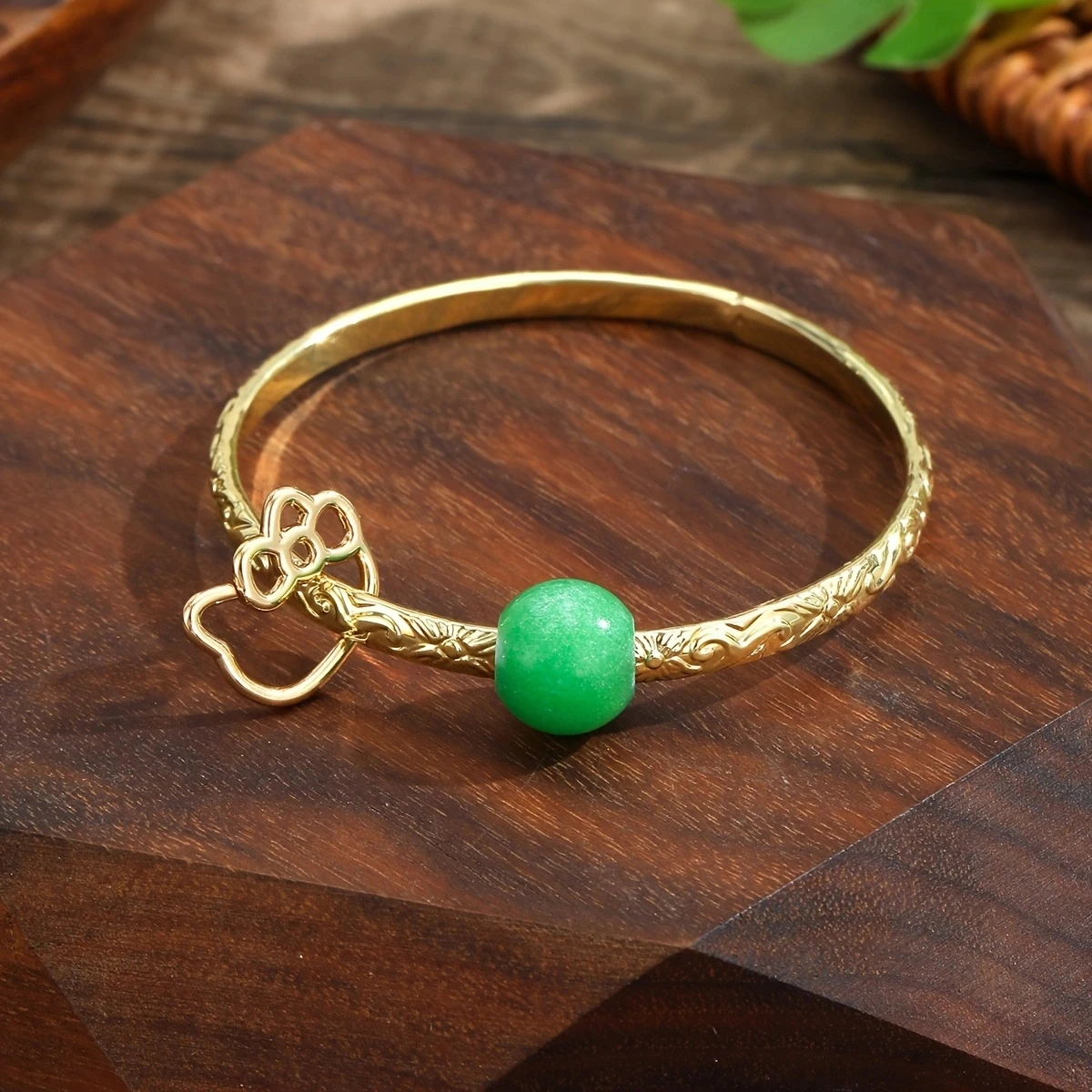 سوار حريمي دائري مطرقة هاواي ، مجوهرات ساموان دب اليشم ، ألوها التونغا البولينيزية