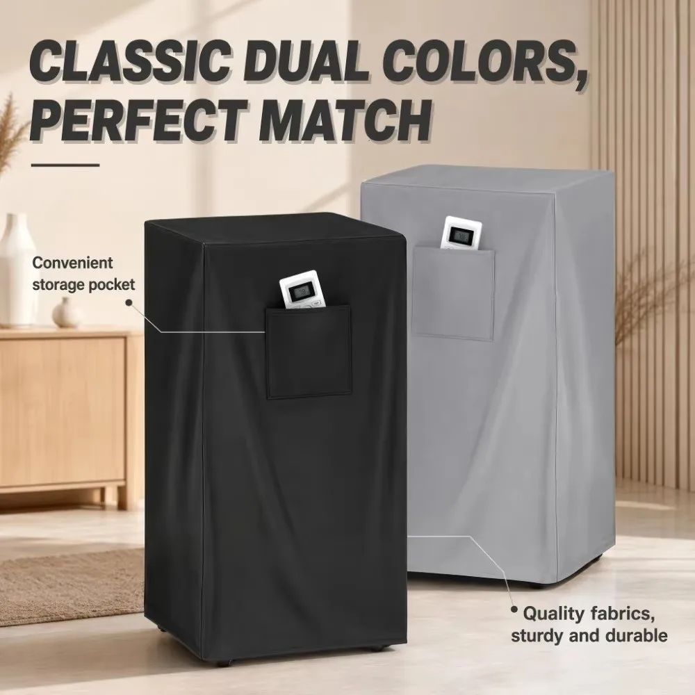 300D Oxford Cloth Portable Air Conditioner Cover Drawstring Bottom Waterproof Fabric Air Conditioner Protective Cover