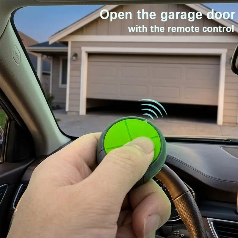 [LXYA68Z!] For Merlin E970M For Merlin+ And For Merlin+ 2.0 Garage Gate Door Opener 433.30/433.92/434.54Mhz Rolling Code Remote