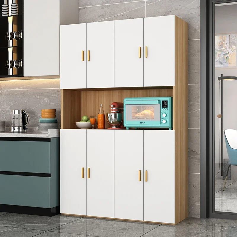 

Design Complete Cabinet White Storage Multiple Wooden Luxury Kitchen Cabinet Nordic Shelves Muebles De Cocina Home Furniture