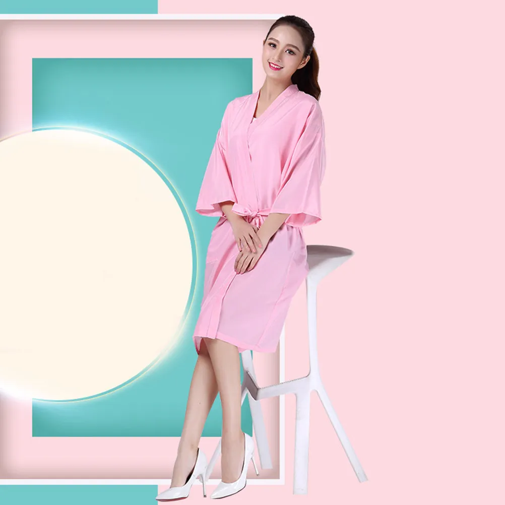 1Pcs Waterproof Hair Styling Cape Salon Gown for Home Haircut Dyeing Breathable Comfortable Close-to-Skin Beauty