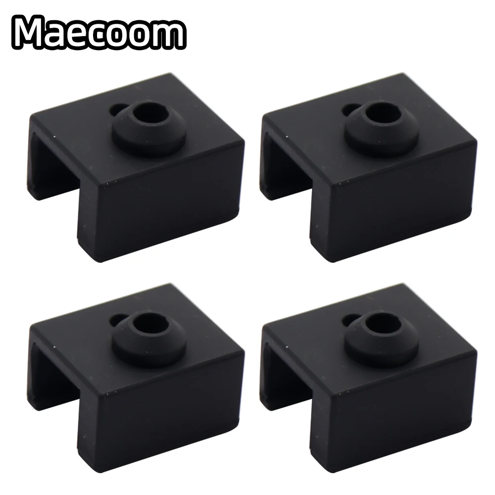 5pcs Creality Official Sprite Extruder Heater Silicone Sock, Heater Block Silicone Cover for Ender 3 S1 Pro/CR10 Smart Pro