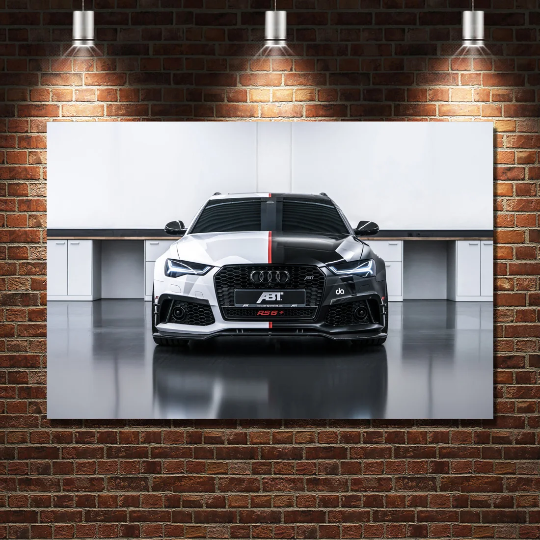 Supercar Jon Olsson Audis RS6 Avant Sports Car Posters and Prints Canvas Wall Art DIY Frame Painting For Living Room Decor