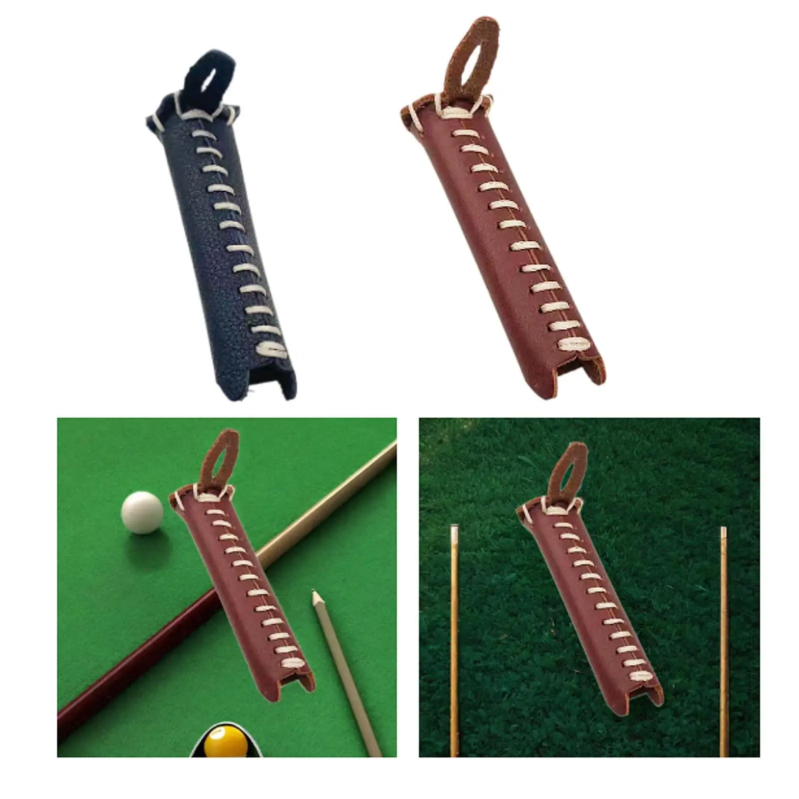 

Snooker Cue Tip Cover Indoor Sports Supplies Billiard Pool Cue Tip Protector Practical Lightweight Billiard Cue Tip Protector