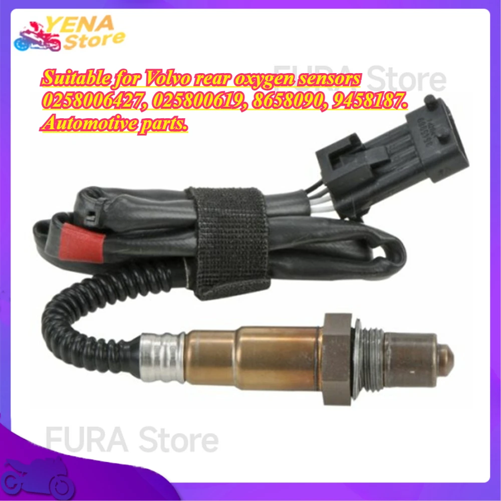 

New model Oxygen O2 sensor is suitable for Volvo rear oxygen sensors 0258006427, 025800619, 8658090, 9458187. Automotive parts.