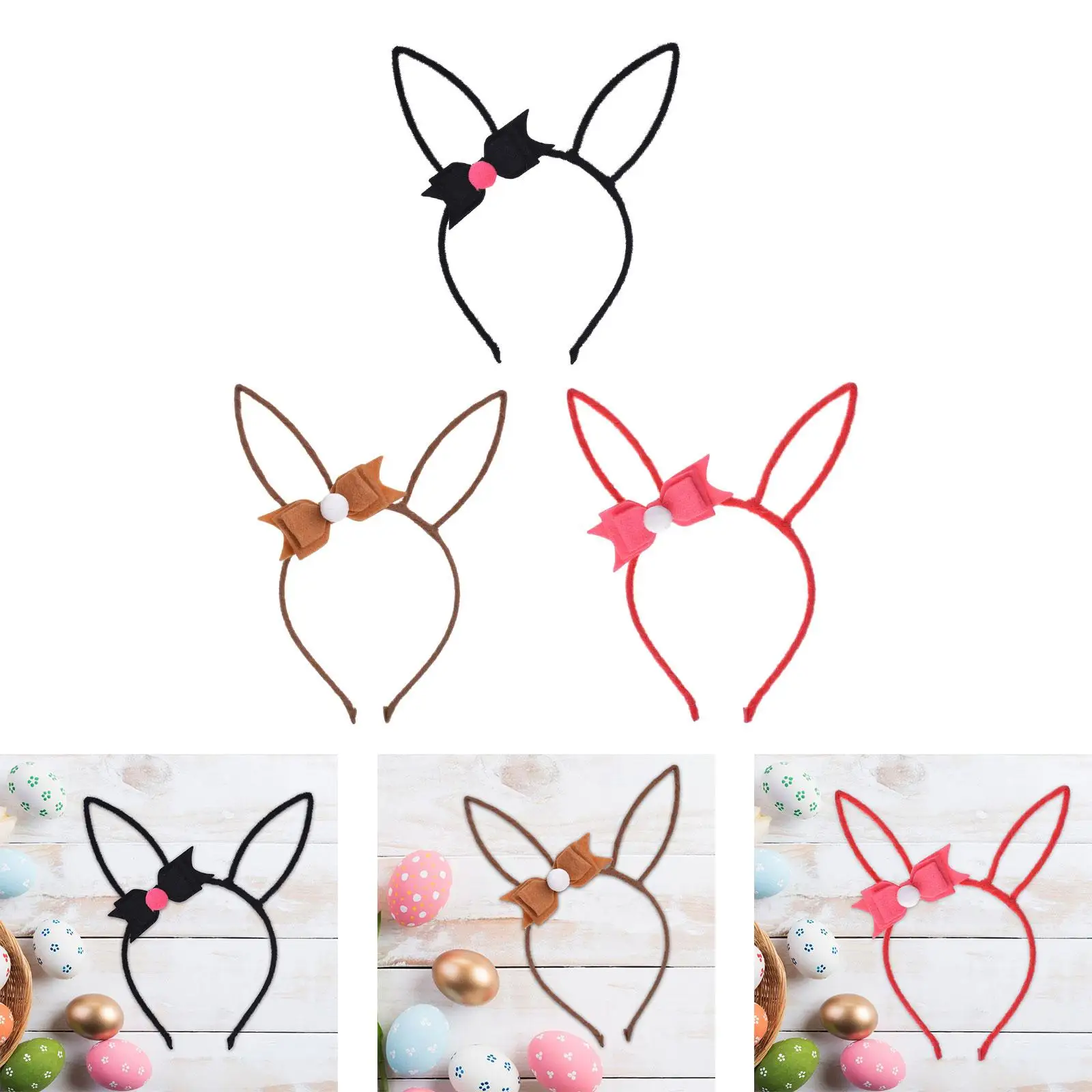 Oreilles de lapin bandeau accessoires chapeaux casque mode Costume accessoires pour
