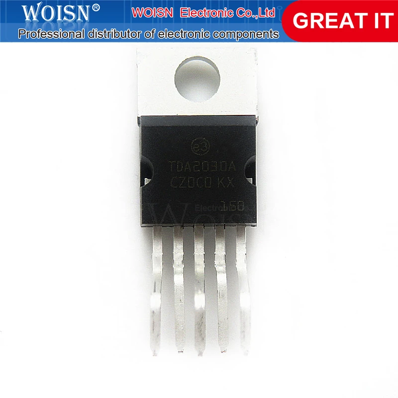 5pcs/lot TDA2030A TDA2030 D2030A TO220-5 In Stock