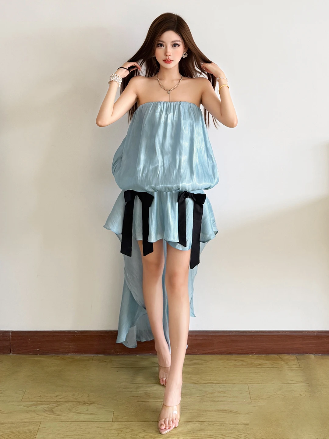 SylCue Knot Splice Pleated Tub - Pleated Skirt Women 리뷰 및 가격