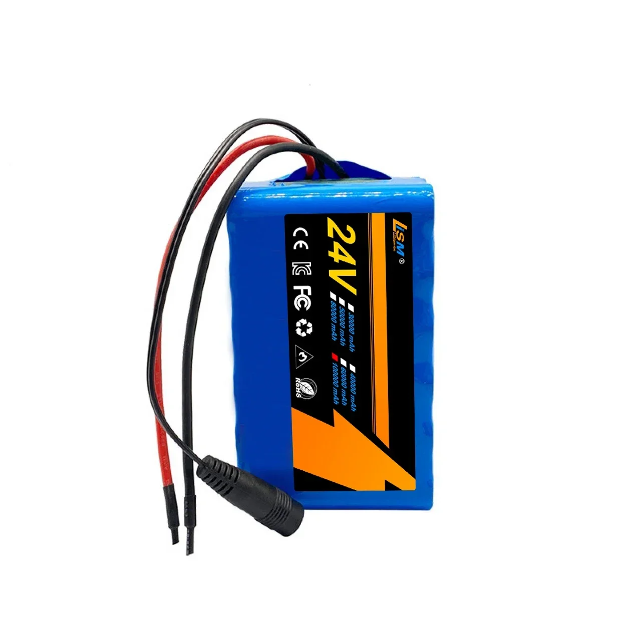 24V 100Ah 7s3p 18650 Battery Lithium Battery 24v Lithium Ion Battery Pack +29.4V  2A Charger