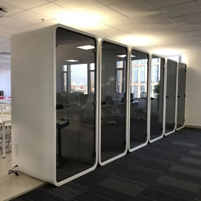 Custom Work Booth Soundproof Office Phone Booth for Sale