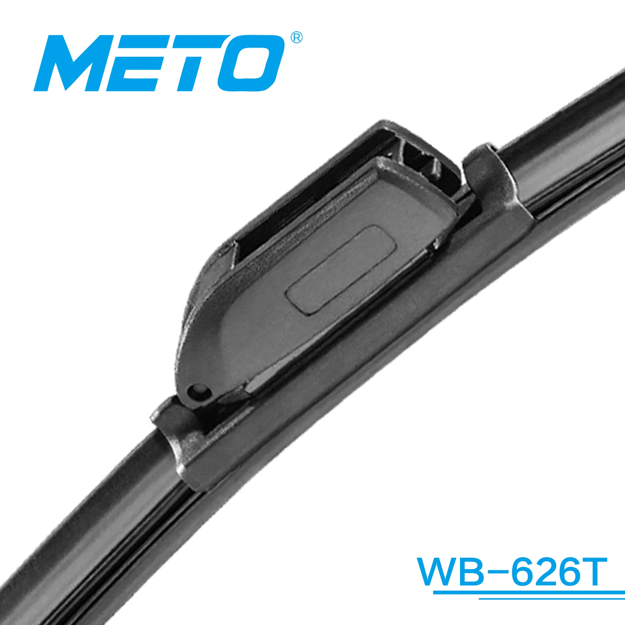 METO 2Pcs Front Windshield Windscreen Wiper Blades Auto Accessories For U Hook Cars Suit Audi BMW Benz