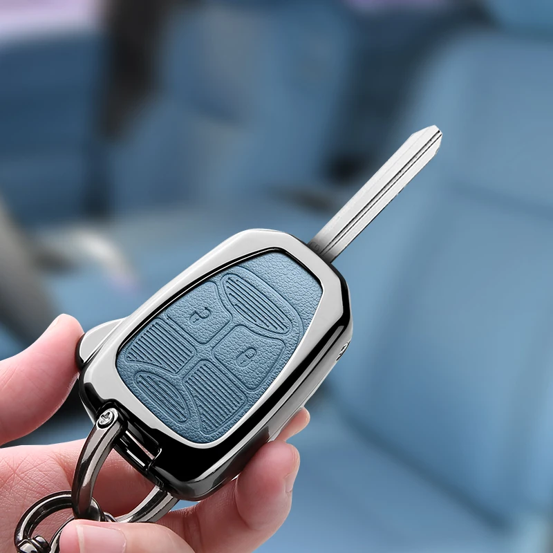4 Buttons Car Key Fob Cover For Jeep Wrangler JK Compass Patriot Grand Cherokee Commander Chrysler Dodge Remote Key Protective