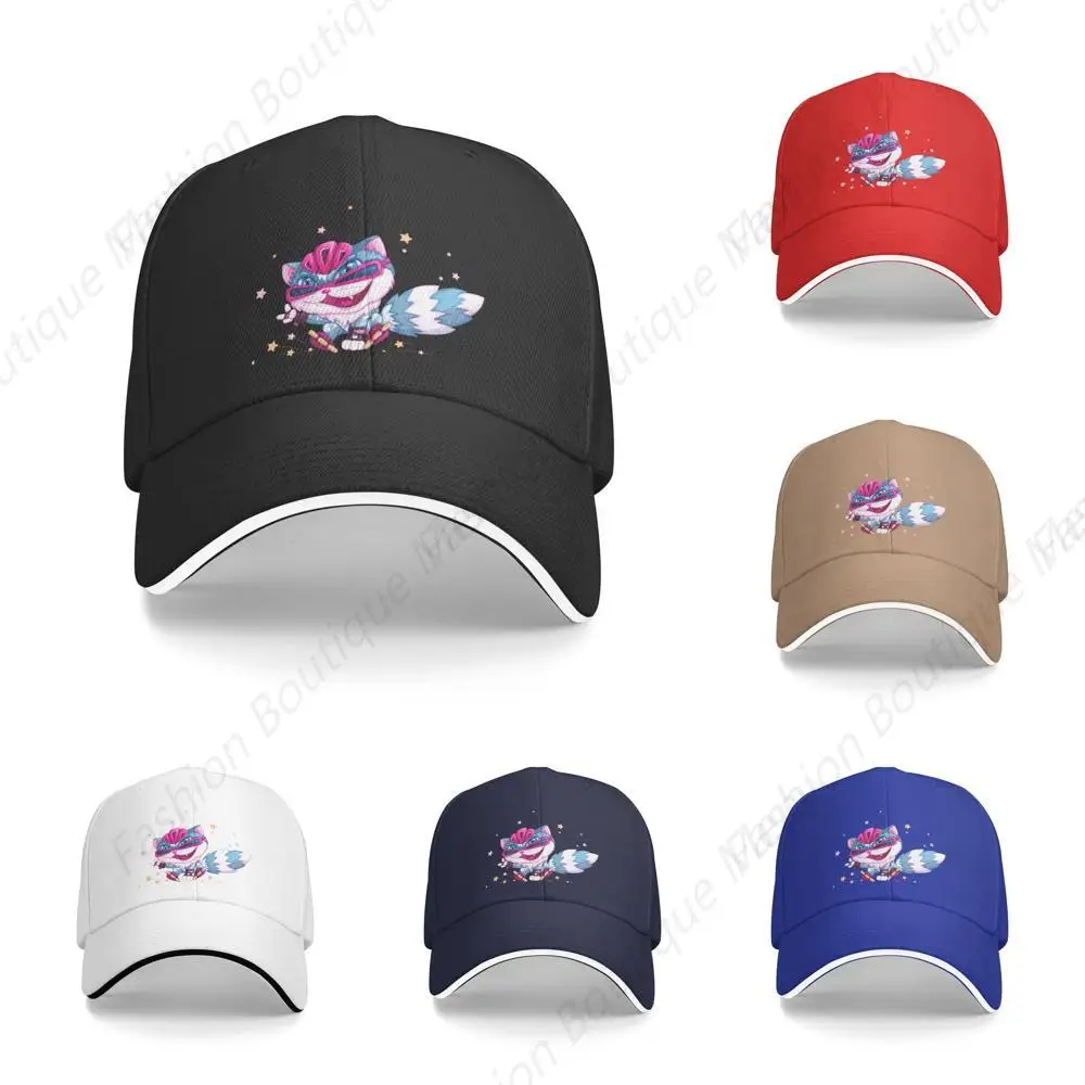 

Hot-Selling Funny Cat And Roller Skates Printing Unisex Sandwich Caps Trucker Hat Men Women Outdoor Sport Travel Sun Visor