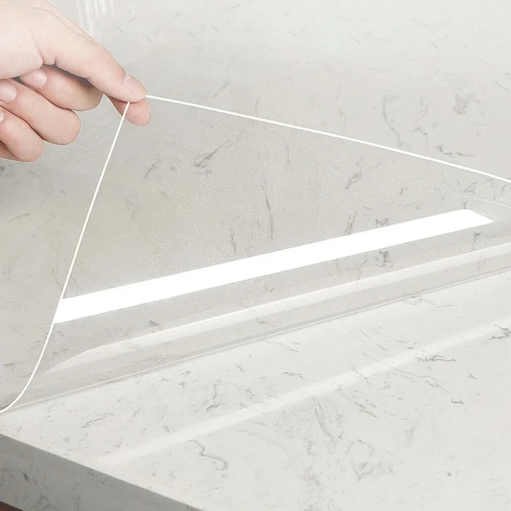 Transparent Kitchen Oil Proof Wall Sticker Heat Resistant Waterproof Autohesion Sticker Easy To Clean For Wall Stove PET 60cmx3m