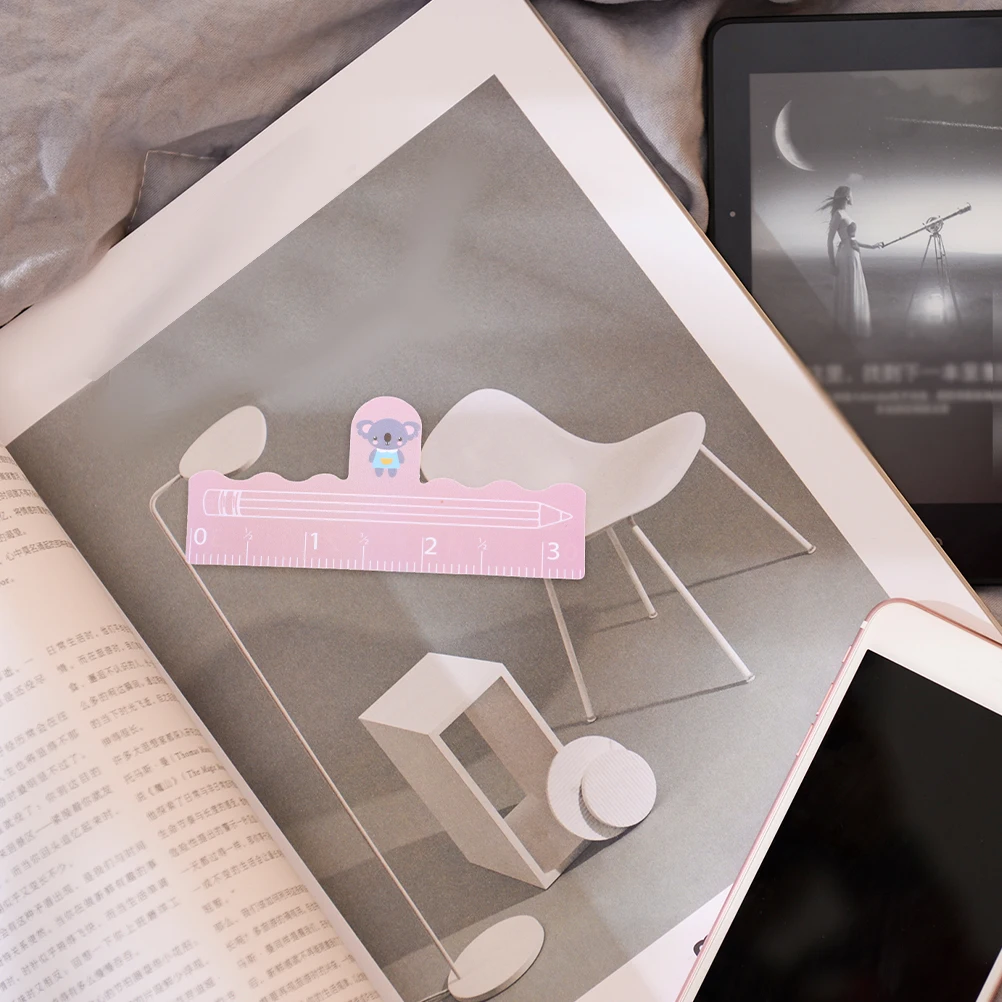 24 Pcs Handwriting Tool Bookmark Markers for Reading Gasket Kids Guide Bookmarks