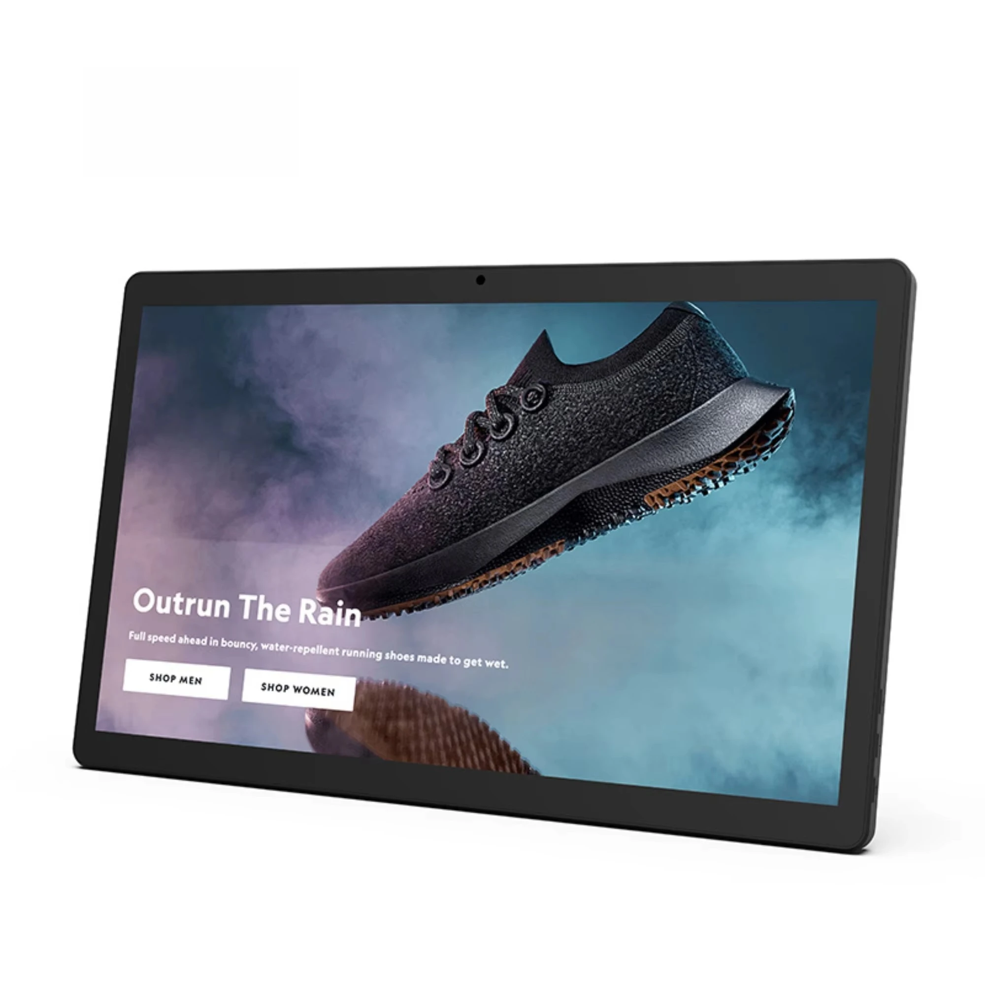 Wall-mounted Ultra-thin 21.5-inch Touch Screen Smart LCD Panel Capacitive Tablet Android 14 Tablet 4 + 64GB Business Display Cab