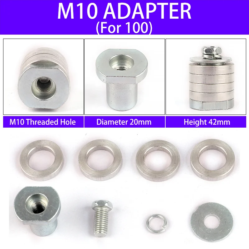 For 100/125-230 Angle Grinder to Grooving Machine Adapter Modification Slotter Accessorie Slotting Machine Conversion HeadM10-14