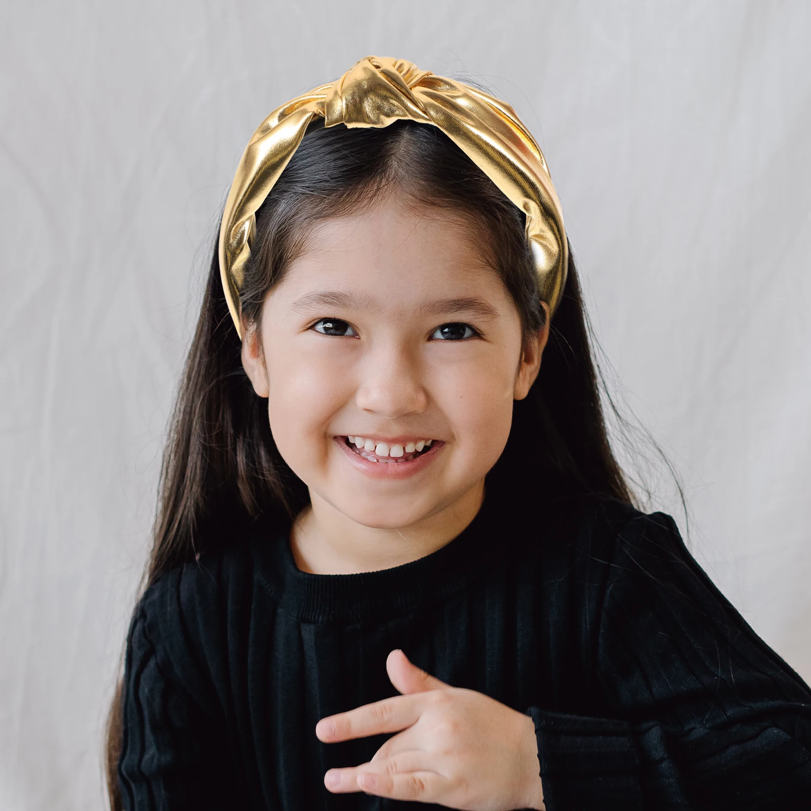 

Shiny Metal Hair Hoop Bands Wide Elegant Headbands for Women Knot Design Fashion Accessories Party Wedding Gift Perfect Hair