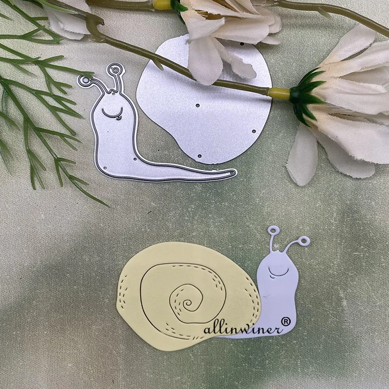 Snail decoration Metal Cutting Dies Stencils Die Cut for DIY Scrapbooking Album Paper Card Embossing