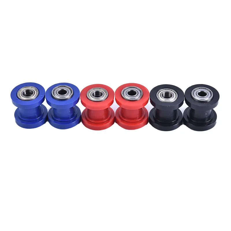 1pcs Mini Bike Moto 8mm 10mm Chain Roller Slider Tensioner Wheel Guide Pit Dirt