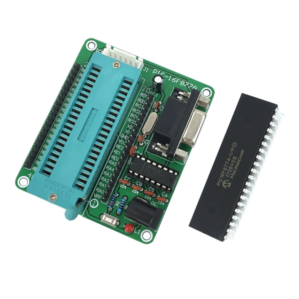 PIC16F877A Core System Board PIC USB Programmable MCU Controller Experimental Platform Integrated DC Power Supply Interface