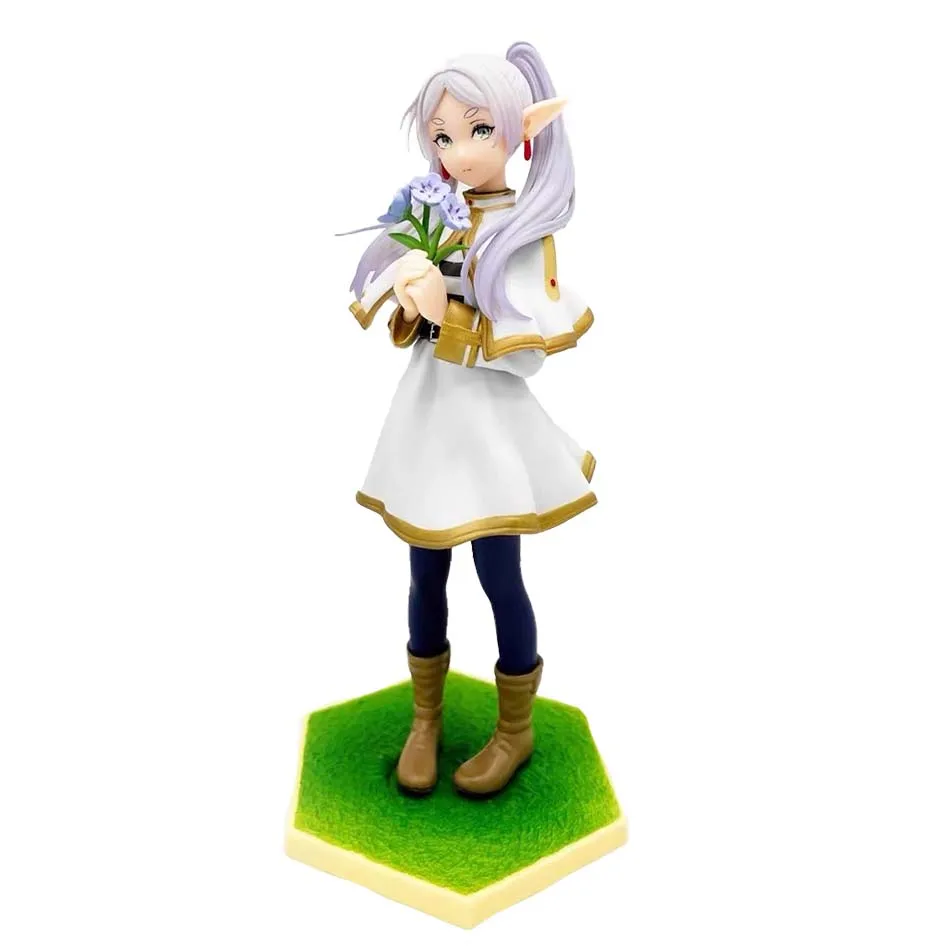 Figura de tapón de fideos de Anime Sousou no Fern, 14,5 CM, Frieren Beyond Journey's End, modelo Frieren, juguete para regalo, figura de acción de colección