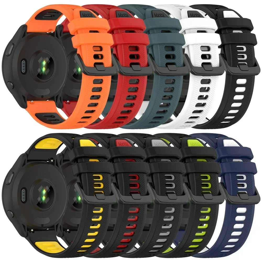 Silicone Correa 20mm 22mm Strap for HUAWEI WATCH GT 5 GT4 Pro 46mm Band GT 3 GT2 42mm HONOR Magic Watch 4 GS 3 Pro ES Bracelet