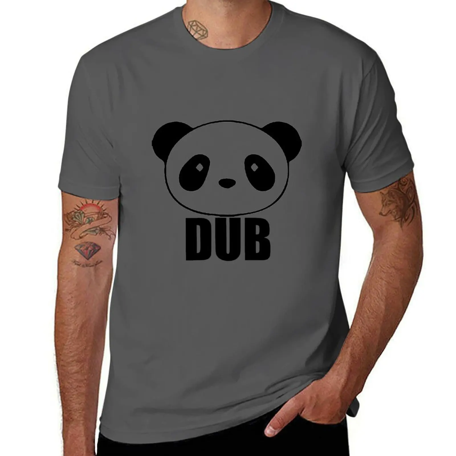 

PANDA DUB T-Shirt cotton t shirt pack man t shirts cotton t shirt man plain T-Shirt