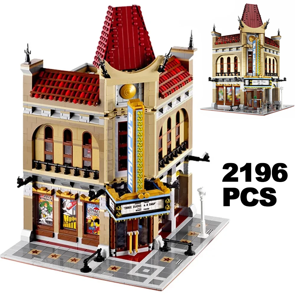 Creative Mystery Mansion Building Blocks Halloween Castle Street View Architecture Model Architecture Brick Toy Kid Adult Gift