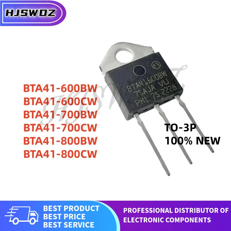 Lote de 5 Unidades 100% NUEVAS BTA41 BTA41-700BW BTA41-800CW BTA41-600CW BTA41-800BW BTA41-600BW BTA41-700CW TO-3P