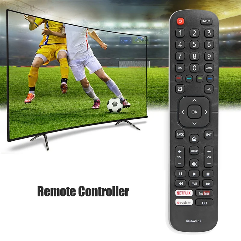 EN2X27HS Control remoto de TV para HISENSE LEDD50K300P H40M3300 H43M3000 HE43K300UWTS HE49K300UWTS HE50K3300UWTS