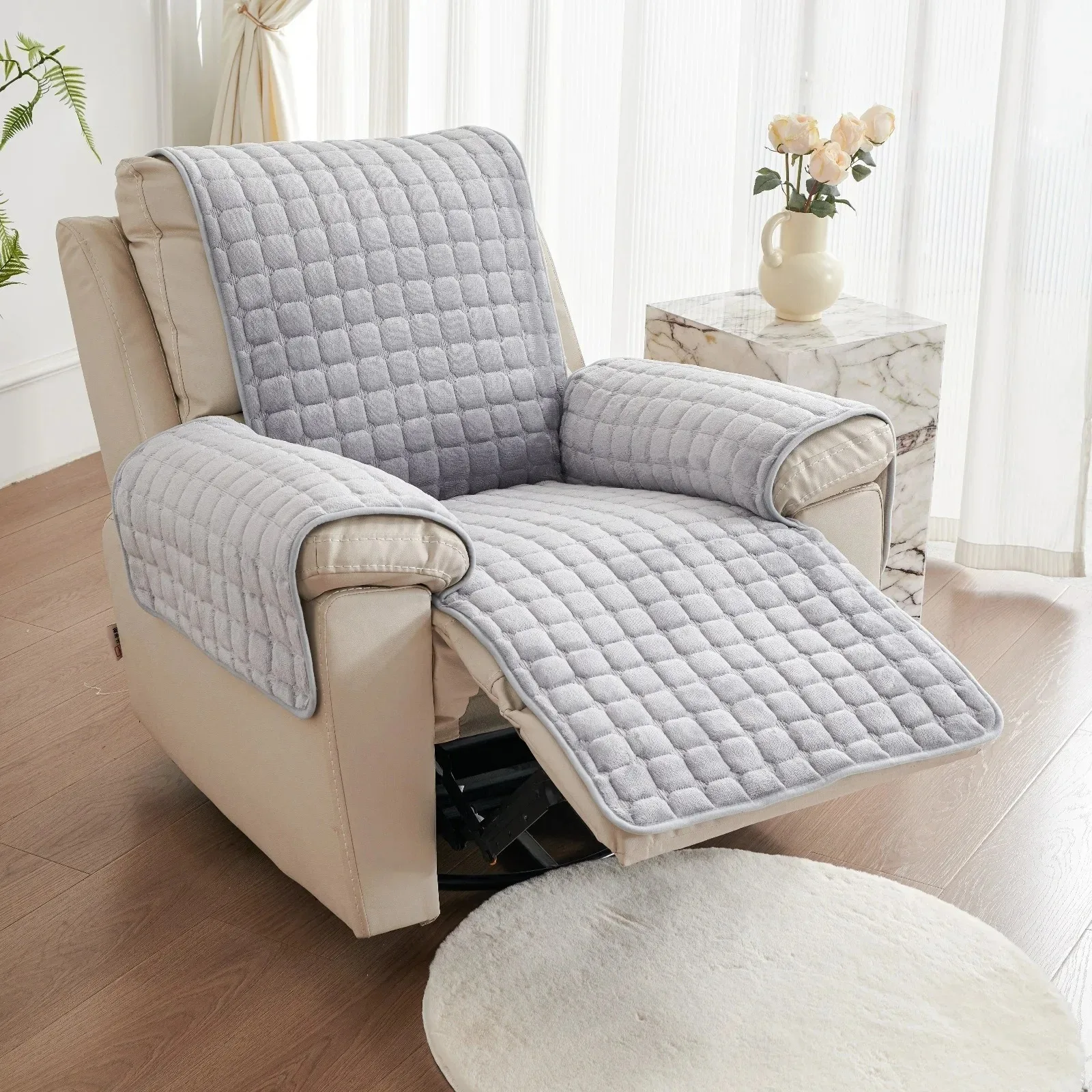 Anti-slip Recliner Sofa Cover - Kids Outdoor Lounge Chair ulasan dan harga