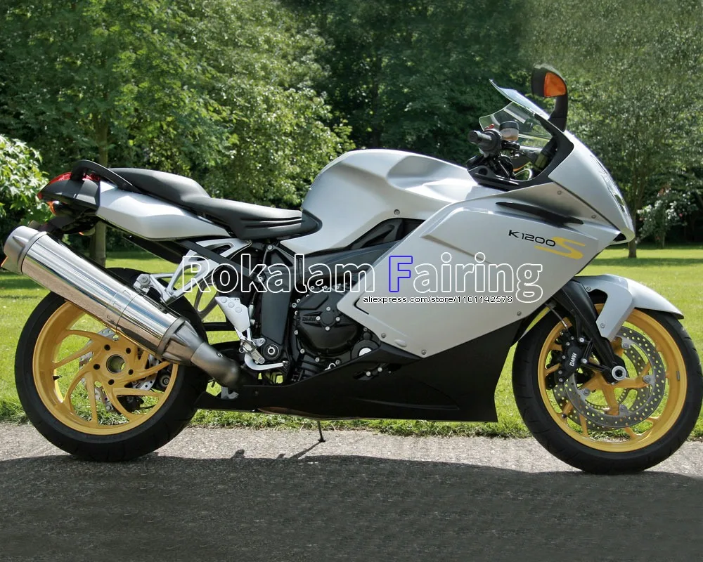 

Комплект кузова спортивного велосипеда для BMW K1200S 2005 2006 2007 2008 K1200S 05 06 07 08 K 1200S послепродажного обслуживания ABS обтекатель мотоцикла