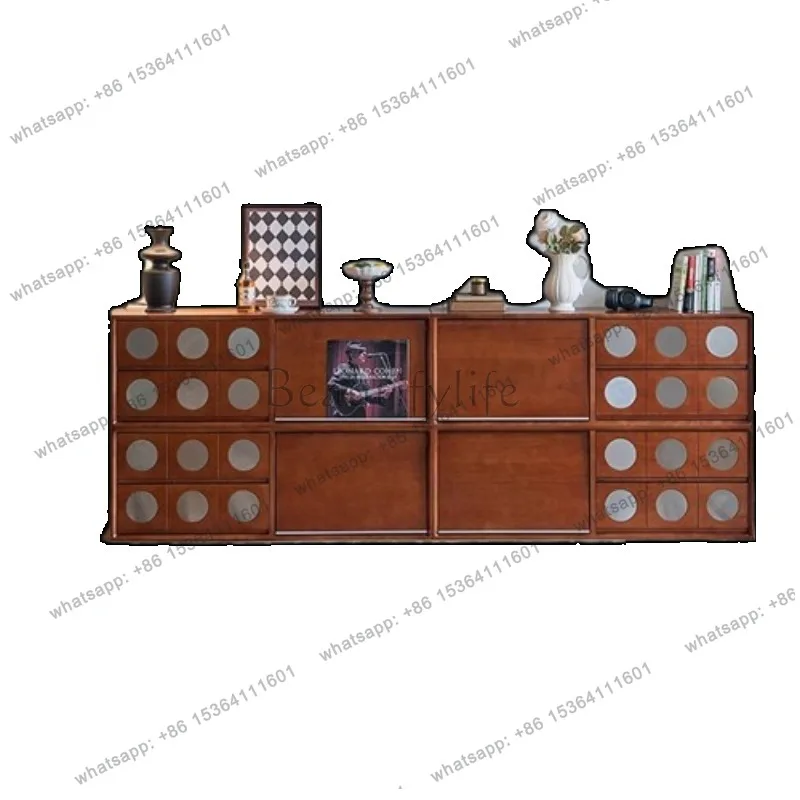 

Designer Organizer Tv Table Creativity Floor Light Luxury Wooden Tv Stands European Simple