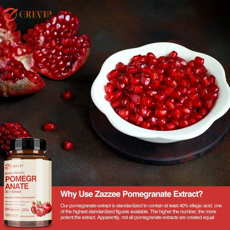 Pomegranate Extract - Antioxidant Supplement Heart Health Joint Support Brain HealthSupplements view 3