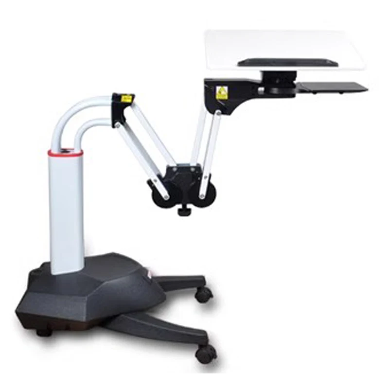 โต๊ะวางโน้ตบุ๊กแบบยืดหดได้ ปรับหมุนได้ ใช้ได้กับโซฟา เตียงนอน  สำหรับวางโน้ตบุ๊ก  ยกได้  หมุนได้  ใช้งานได้หลากหลาย