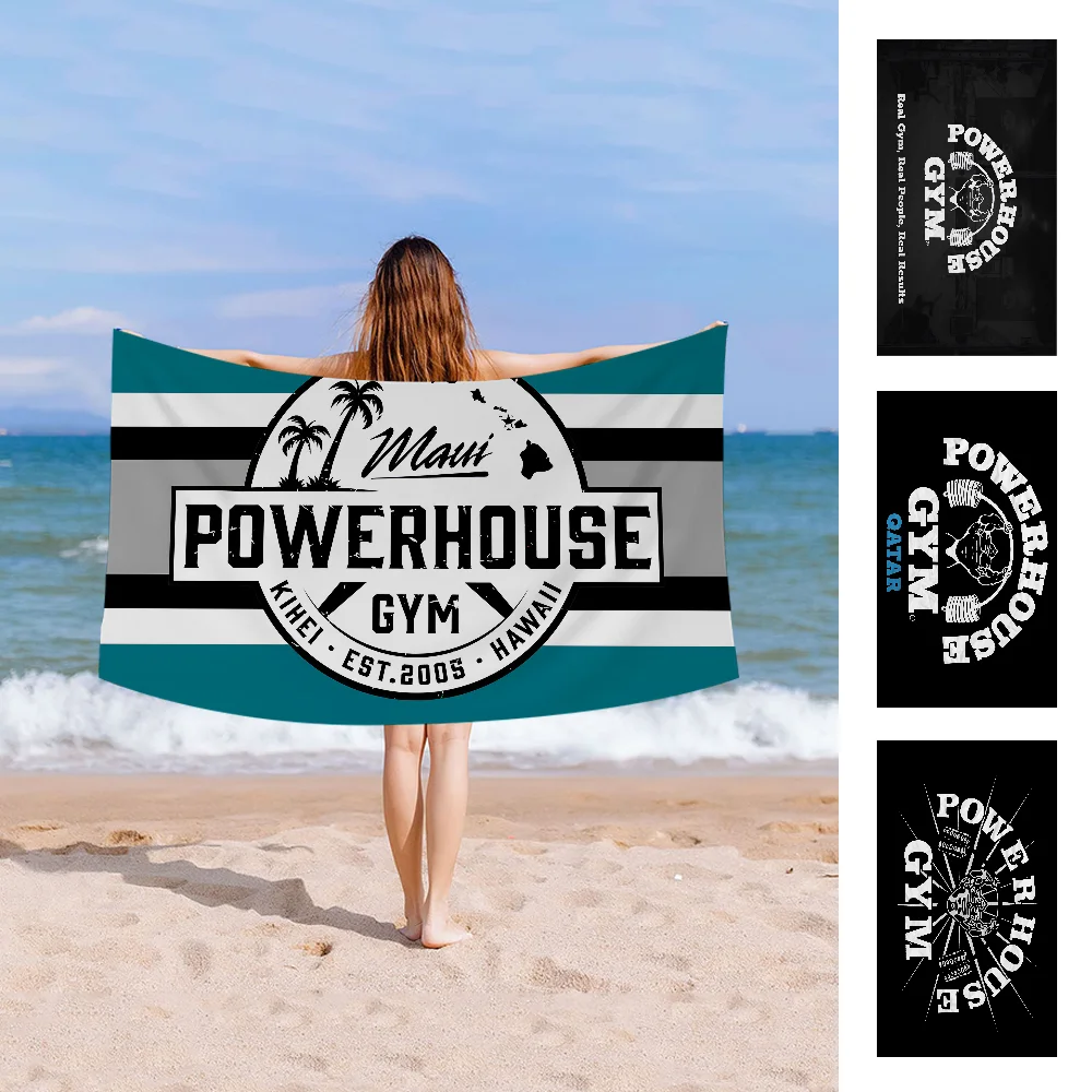 

Powerhouse Gym мультяшное пляжное полотенце милый кавайный декор комнаты для ванны для девочек детские полотенца для рук для ванной комнаты и душа