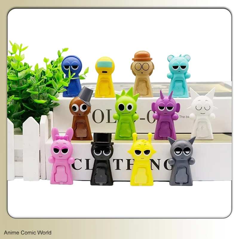 

Anime Sonny Angel Sprunki Blind Box Figure Action Figurine Doll Kits Collection PVC Model Toys Wholesale children Gift Custom