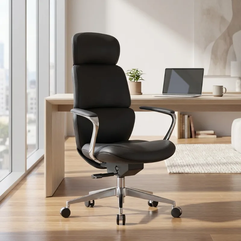 Boss Manager Ceo Custom Luxury High Back Executive Leather Office Swivel Chair