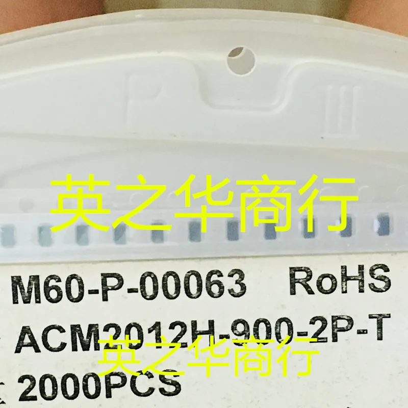 

30 шт., оригинальная новинка, ACM2012H-900-2P-T00 0805 90R SMD, индуктор фильтра общего режима