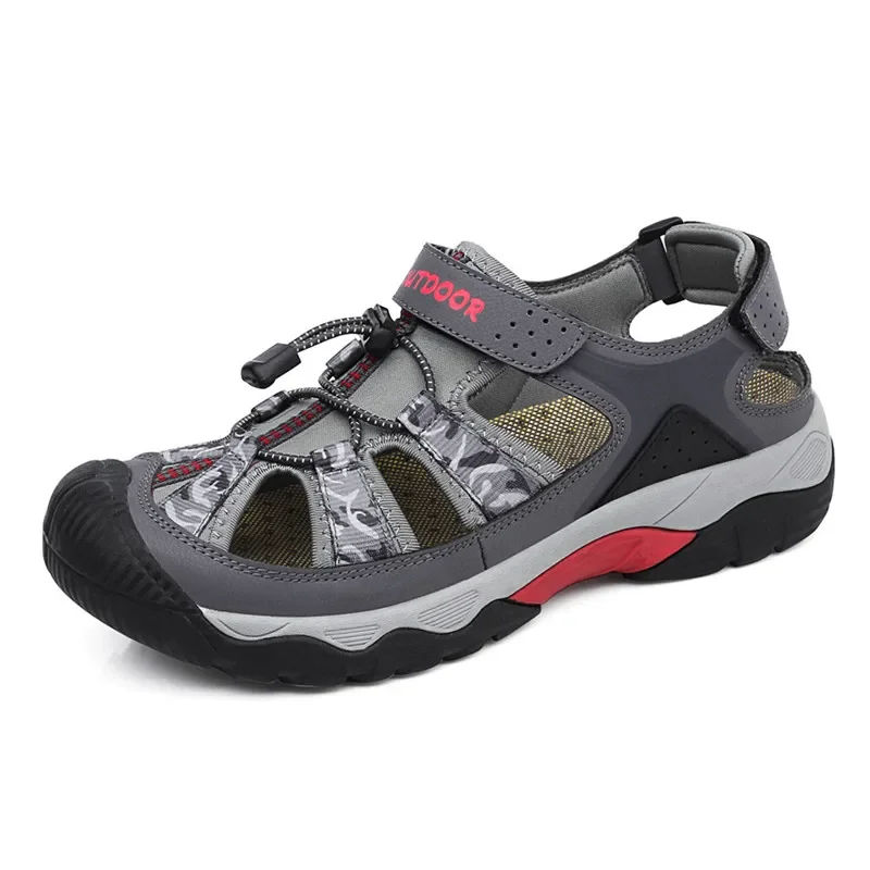 

Plus Size 38-48 Men Sandals Summer Male Sport Shoes Comfortable Outdoor Youth Beach Shoes Camouflage Colours Casual Sneakers