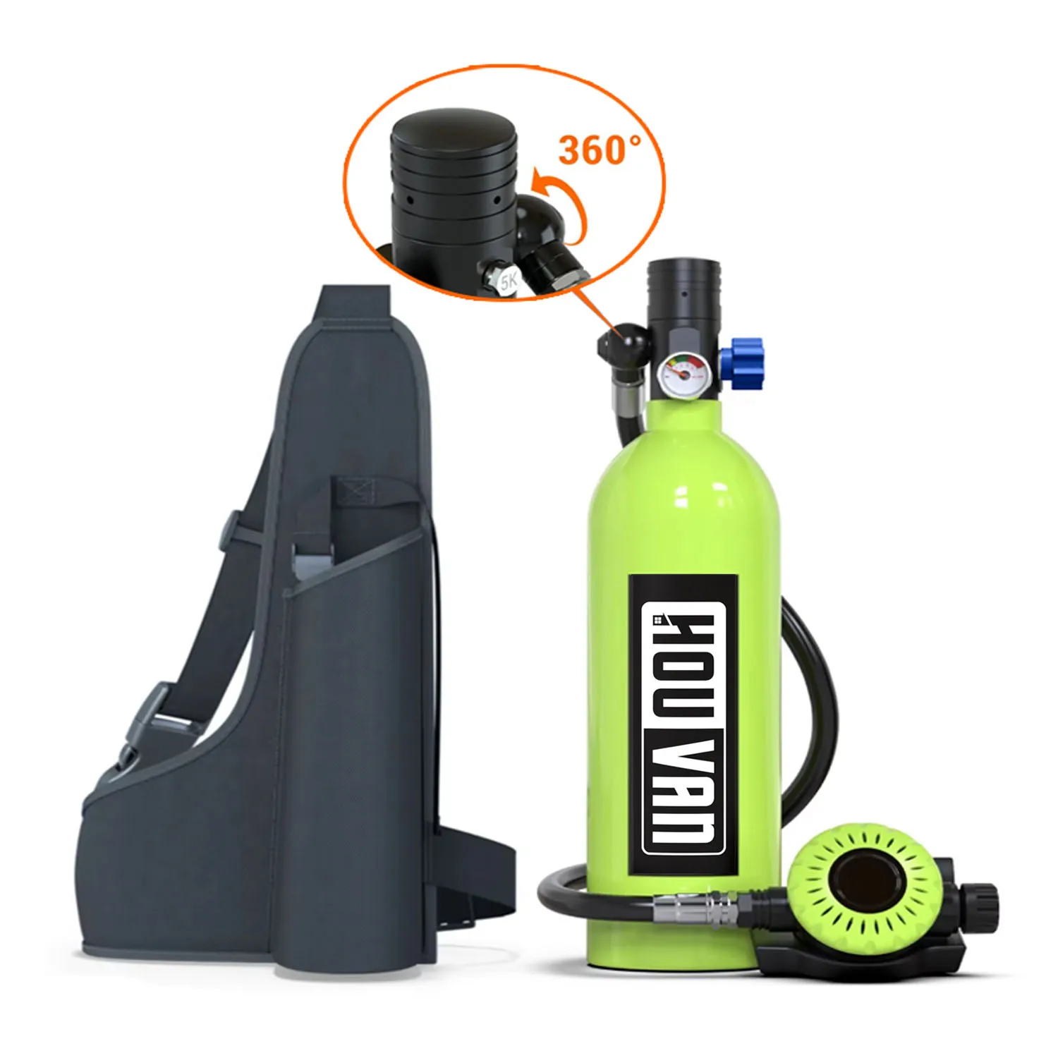 

Баллон для дайвинга HOUVAN 1L, обеспечивает около 75 дыханий под водой, компактный и портативный, подходит для путешествий на природе, унисекс, отличный вариант для подарка.