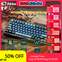 Akko MOD007 HE Year of Dragon Mechanical Keyboard RGB 75% Magnetic Switch8K Polling Rate Rapid Trigger RT0.01mm Gaming Keyboard