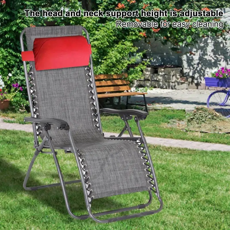 Removable Recliner Head Pillow Recliner And Couch Head Cushion Height-Adjustable Soft Headrest For Recliner Chairs Couches Beds