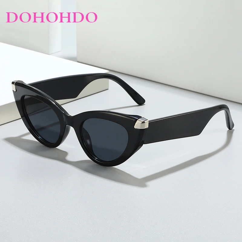 

Vintage Cat Eye Sunglasses Men Women Fashion Brand Design Personality Trend Shades Female Outdoors Travel Drive Eyewear UV400