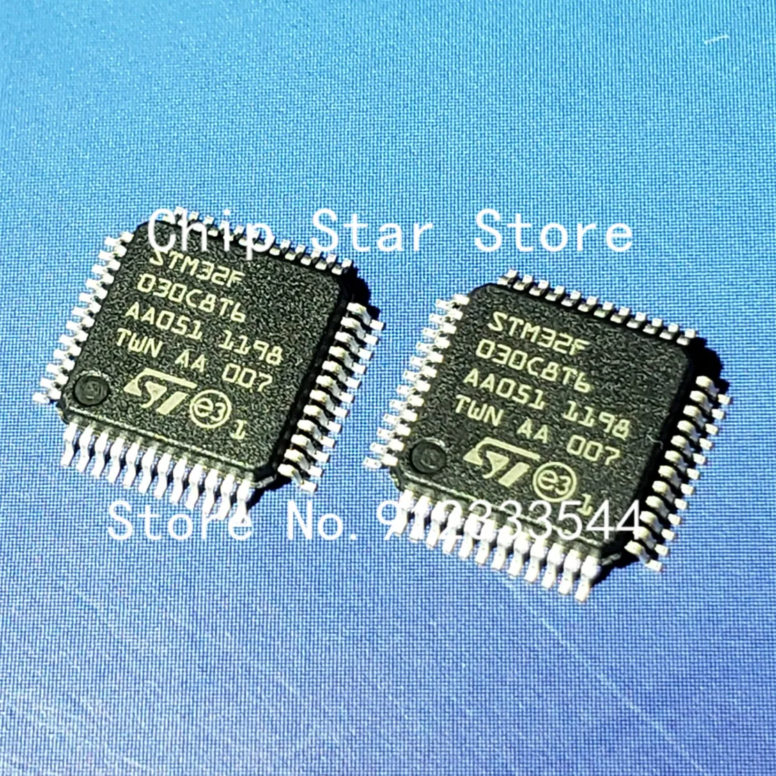 

5-100pcs STM32F030C8T6 STM32F030 LQFP48 ARM MCU Value Line STM32 Family STM32F0 Series Microcontrollers 100%New And Original