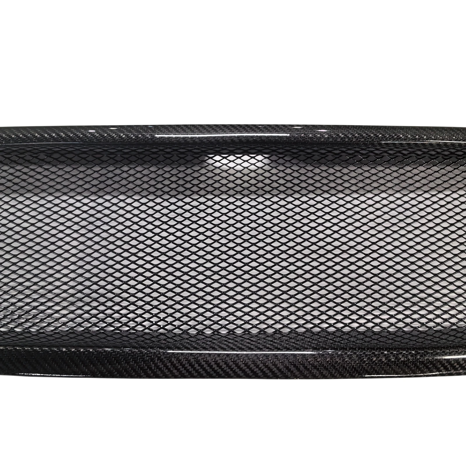 Racing Grill Front Grille For Subaru Forester 2006 2007 2008 Honeycomb Style Real Carbon Fiber/Fiberglass Upper Bumper Hood Mesh